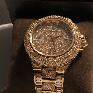 Women’s Michael Kors gold Camille quartz watch